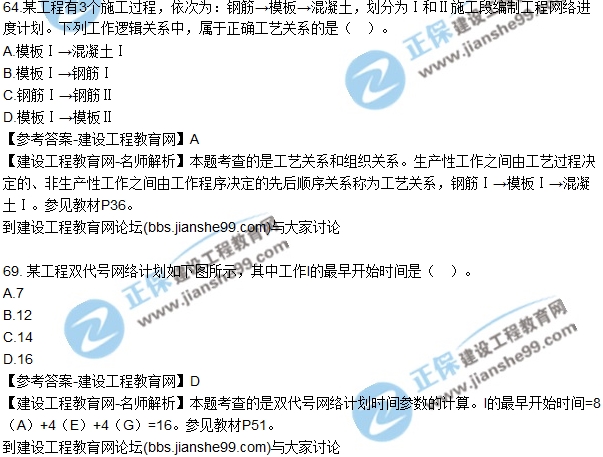 2017年監(jiān)理師質(zhì)量、投資、進(jìn)度控制試題及答案