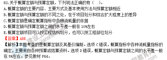 2018年一級造價(jià)工程師工程計價(jià)試題及答案