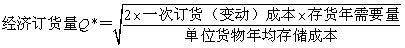 一級建造師考試工程經(jīng)濟：存貨的財務管理