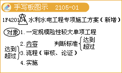 一級建造師考試水利水電工程專(zhuān)項施工方案