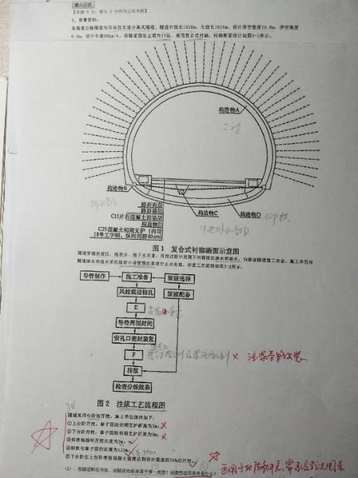 施工單位臺(tái)階法開(kāi)挖做法判斷