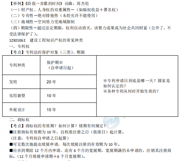 一建工程法規基礎先修講義