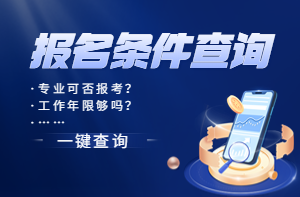報名條件查詢(xún)系統